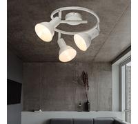 Coprire Lampada Luce Metallo Oro Bianco Spot Mobile Salotto Dormire Camera [EEK: Non valutato]