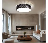 Coprire Lampade a Faretto Rotondo Nero Decorazione Stanzungen Oro Salotto Camera