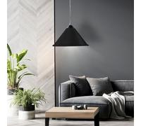 Coprire LED Sospensione Spot Lampada Ess Camera Faretto Illuminazione Nero Luce [EEK: F]