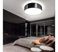 Coprire Spot Lampada Nero Ottica Faretto Rotondo Design Salotto Ess Camera Luce [EEK: Non valutato]