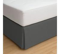 Coprirete Aggiungi un tocco elegante e ordinato alla tua camera da letto con questa fodera per box spring, ideale per coprire la base del letto e proteggerla dalla polvere. Realizzata in tessuto resis
