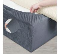Coprirete in velluto per divano letto, fascia elastica avvolgente per la struttura del letto, facile installazione, sostituto per il tradizionale coprirete 180 cm-190 cm,200 cm-210 cm,90 cm-100 cm,150