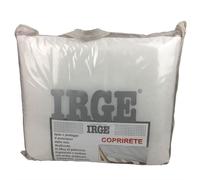 Coprirete Trapuntato IRGE 1 Piazza Copri rete set 2 pezzi bianco con laccetti
