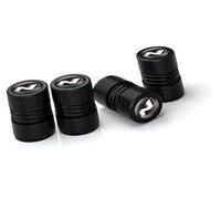 Copriruota antipolvere in lega di alluminio for Hyundai i10 i20 i30 for NLine for Sonata for Tucson for Azera for Elantra for Veloster for Kona, 4 pezzi, neri