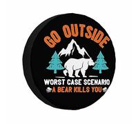 Copriruota Borsa Worst Case Scenario A Bear Kills You Copriruota Borsa 14 inch