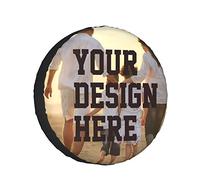 Copriruota di scorta personalizzato, copriruota universali personalizzati, copriruota di scorta con bandiera portoghese universale per Mitsubishi Pajero Jeep RV SUV Trailer Portugal Stemma 14quot;