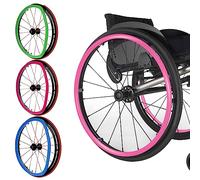 Copriruota for sedia a rotelle, 1 paio di copriruota for sedia a rotelle, Copriruota for spinta for sedia a rotelle in silicone da 24 pollici, Accessori for sedia a rotelle, Coprivolantino for sedia a