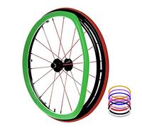 Copriruota for sedia a rotelle,Copricerchio for sedia a rotelle, Copriruota for sedia a rotelle sportiva for ruota posteriore Copertura for spinta a mano in silicone, Antiscivolo/Resistente all'usura,
