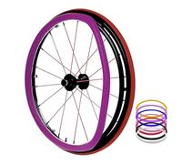 Copriruota for sedia a rotelle,Copricerchio for sedia a rotelle, Copriruota for sedia a rotelle sportiva for ruota posteriore Copertura for spinta a mano in silicone, Antiscivolo/Resistente all'usura,