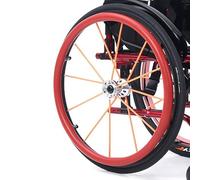 Copriruota for sedia a rotelle, Copricerchio for sedia a rotelle da 22/24 pollici, Anelli di spinta for sedia a rotelle in silicone, 1 paio di strisce for cerchione for sedia a rotelle, Antiscivolo Re