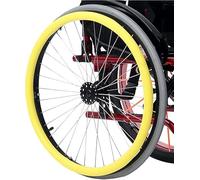 Copriruota for sedia a rotelle, Copriruota for sedia a rotelle, Copricerchio for sedia a rotelle da 24 pollici/22 pollici, 1 paio di coperture for spinta a mano antiscivolo e resistenti all'usura, Ruo