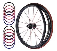 Copriruota for sedia a rotelle, Copriruota for sedia a rotelle, Copriruota for sedia a rotelle sportiva da 24 pollici, Copriruota for sedia a rotelle, Copriruota in silicone, antiscivolo, resistente a