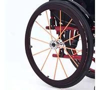 Copriruota in silicone for sedia a rotelle, copricerchi for sedia a rotelle da 24 pollici, copriruota sportiva for sedia a rotelle con ruota posteriore, copriruota in silicone for spingere le mani, mi