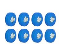 Copriruota per bagagli La copertura protettiva for le ruote dei bagagli in silicone riduce il rumore, valigie antiscivolo, gli anelli di protezione delle, l'assorbimento degli urti per Valigia(Blue)