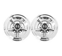 Copriruota per Carrello da da 2 Pezzi da 8 Pollici Coprimozzo con a 5 1585