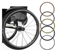 Copriruota posteriore for sedia a rotelle, copricerchi for sedia a rotelle da 24/22 pollici, copriruota antiscivolo e resistente all'usura, accessori for sedia a rotelle antiscivolo e resistente all'u