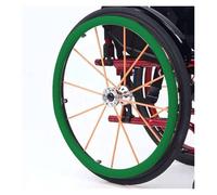 Copriruota Posteriore per Sedia A Rotelle Copricerchi for sedia a rotelle da 24/22 pollici, copricerchi antiscivolo e resistenti all'usura, copricerchi in silicone, copricerchi di protezione for anell