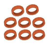 Copriruote per valigia | Manicotto per ruota da viaggio universale da 8 pezzi,Copertura per rotelle per bagagli antirumore, custodia protettiva per ruote in silicone per ruota girevole per bagagli