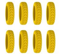 Copriruote protettivi, Proteggi Ruota Bagagli Caster Valigia Riduci Rumore Silicone Multicolor 24/32 Pz