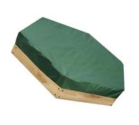 Coprisabbia Protettiva Verde 210D Oxford 230x200x20cm per Tutte le Stagioni