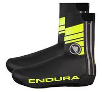 Copriscarpe antipioggia bici da corsa nero