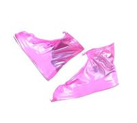 Copriscarpe Antipioggia in PVC, Copriscarpe Antiscivolo, Riutilizzabile in un Unico Pezzo con Design Impermeabile, Ideale per i Giorni di Pioggia, L (S)