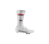 Copriscarpe castelli fast feet 4 tt soudal quickstep bianco