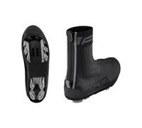 Copriscarpe ciclismo antipioggia FORCE RAINY MTB nero