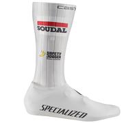 Copriscarpe cronometro SOUDAL-QUICK-STEP Race 2025 bianco