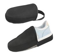 Copriscarpe da ciclismo - Neoprene S 36-40 Nero | Copertura protettiva per le dita degli scarponi resistente all'acqua con isolamento termico, ciclismo su strada, guida sulla neve, coperture per lo sc