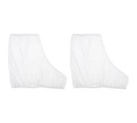 Copriscarpe da Pattinaggio Artistico in Flanella Elastica Xxl Bianco | Copripattini per Scarpe da Pattinaggio, Semplice da Indossare, Resistente All’usura, per Allenamento e Spettacolo