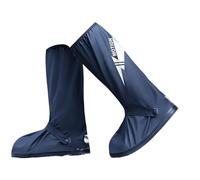 Copriscarpe da pioggia, copertura antipioggia per scarpe | Copriscarpe con riflettente di sicurezza - Protezione impermeabile per stivale da neve copriscarpe a tubo alto, Lettere lampo XXL, Se