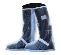 Copriscarpe da uomo, impermeabili, impermeabili, per scarpe, leggere, alte, antiscivolo, resistenti agli spruzzi d'acqua, con polsino elasticizzato, calzature da passeggio all'aperto