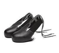 Copriscarpe di Sicurezza, Calzari Rinforzati Antischiacciamento, Copriscarpe Sicurezza Lavoro, per puntali Copriscarpe in Pelle Pu Copriscarpe Anti-sfondamento per l'industria del Posto di Lavoro