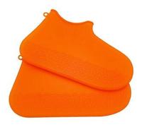 Copriscarpe Impermeabile MPH Footerine In Silicone Arancione Fluo M