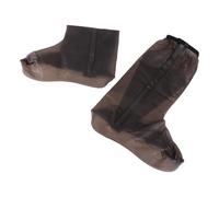 Copriscarpe Impermeabili Alti per Pioggia, Pvc, Cerniera, Antiscivolo | Ciclismo e Camminate su Strade Bagnate, Pieghevoli, Colore Caffè, Taglia M, per Scarpe e Stivali