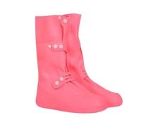 Copriscarpe impermeabili, elastici, antimacchia, 1 paio, protezione per stivali, per inverno, estate, neve, viaggi, giardinaggio, cortile, lavoro, spiaggia, escursionismo, rosa, Large