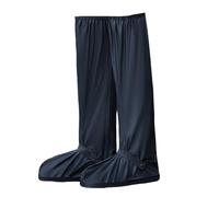 Copriscarpe impermeabili, unisex, colore nero, riutilizzabili, antiscivolo, protezione contro la pioggia, per pioggia e neve, per esterni, Nero , 46 EU