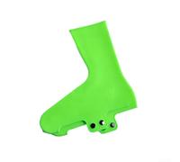 Copriscarpe in silicone impermeabile con design antivento per calore durante la stagione fredda su strada o gite in mountain bike (S verde)