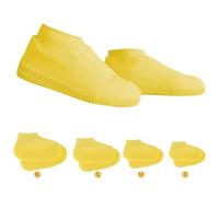 Copriscarpe in Silicone Impermeabile Hillylolly Copriscarpe in Silicone, Riutilizzabili, Pioggia, Antiscivolo, Copriscarpe da Pioggia in Silicone Unisex, adatto ai Giorni di Pioggia (L)