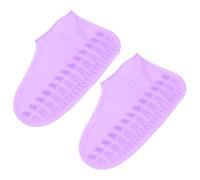 Copriscarpe in Silicone Impermeabili Antiscivolo per Pioggia Porpora | Riutilizzabili, per Scarpe Eleganti e Scarpe, su Strade Fangose, Adatti a Uomini e Donne Stile Casuale