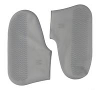 Copriscarpe in silicone resistente all'acqua per protezione dalla pioggia con vestibilità elastica per una vestibilità sicura sulla maggior parte degli stili di calzature standard (L grigio)