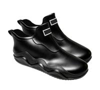 Copriscarpe in - Stivali da pioggia impermeabili, protezione per caviglia, antiscivolo, protezione per il cappotto corto per escursionismo, arrampicata, campeggio, calzature all'aperto, scudo in