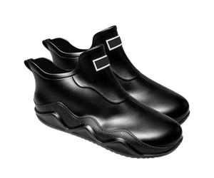 Copriscarpe in - Stivali da pioggia impermeabili, protezione per caviglia, antiscivolo, protezione per il cappotto corto per escursionismo, arrampicata, campeggio, calzature all'aperto, scudo in