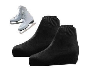 Copriscarpe per pattini da pattinaggio artistico, in flanella, materiale elastico, per proteggere ed essere pronti per le prestazioni, per pattinaggio artistico, pattini da ghiaccio, rulli