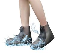 Copriscarpe per Pioggia, Copriscarpe impermeabili per pioggia, Copriscarpe Impermeabili Silicone, Copriscarpe Riutilizzabili Pieghevole per Le Giornate di Pioggia e Neve, per uomini e donne