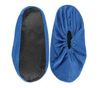 Copriscarpe riutilizzabili - Protezione antiscivolo per scarpe, in tessuto, durabl per interni ed esterni, facile da indossare, antiscivolo, per casa, lavoro, palestra, laboratorio, server, sale musei