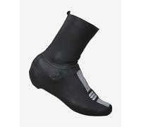 Copriscarpe Sportful Speed Skin Silicone nero logo grigio - L