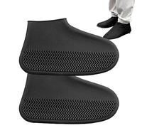 Copriscarpe unisex impermeabile in silicone, un paio | Outdoor impermeabile parapioggia copriscarpe antiscivolo in silicone resistente all'usura per pioggia, giorno della neve, strade fangose