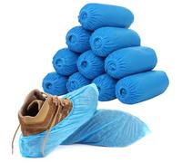 Copriscarpe usa e getta, 100 pezzi, copriscarpe, copriscarpe, copriscarpe, usa e getta, colore: blu